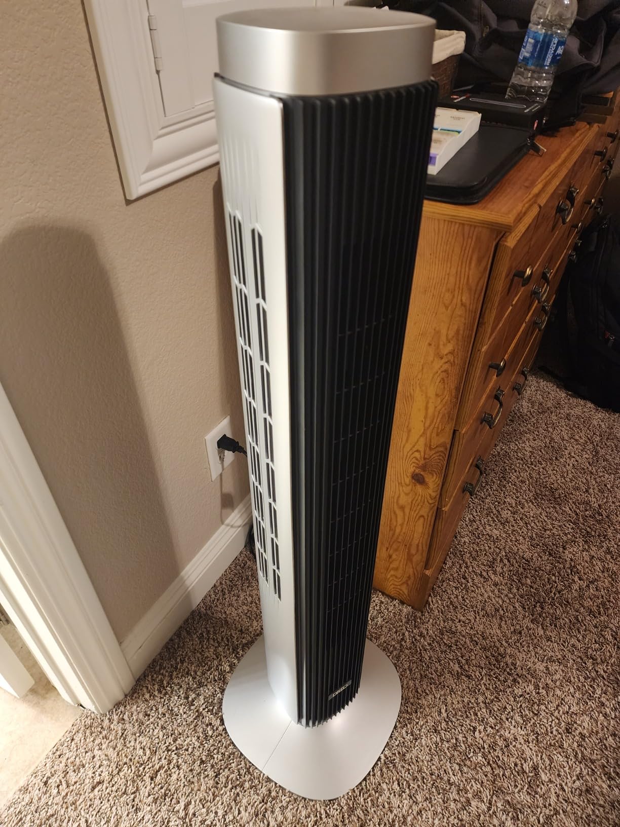 DREO Smart 42'' Tower Fan for Bedroom, 12 Speeds, 20dB Quiet Standing Fan customer photo 2