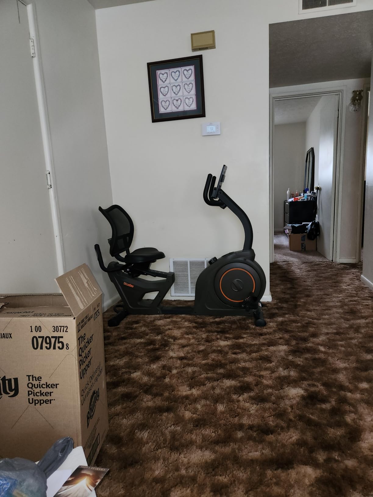 Niceday Recumbent Exercise Bike for Home Stationary Bike with APP Training customer photo 1