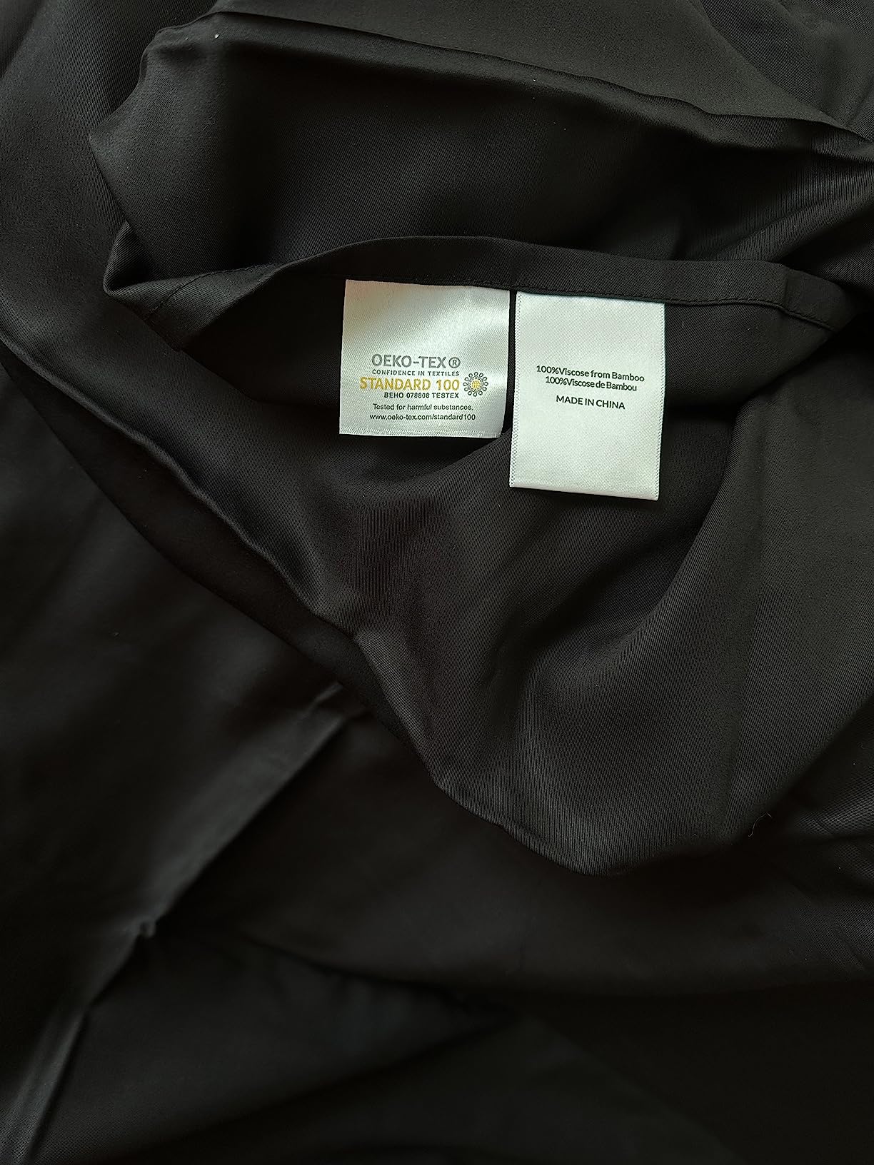 Shilucheng 100% Viscose Derived from Bamboo_ Sheets Queen Size 4pcs customer photo 1