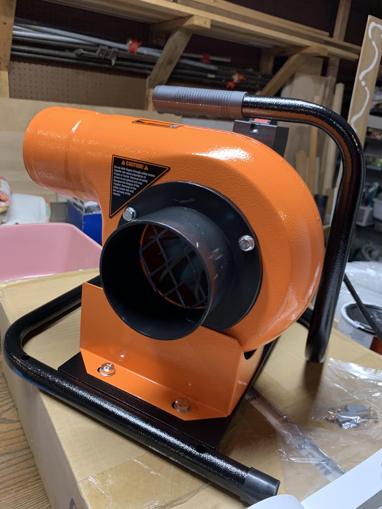 WEN Woodworking Dust Collector, 5.7-Amp Motor with 12-Gallon Bag, Mobile Base, and Optional Wall Mount (DC3401) customer photo 1