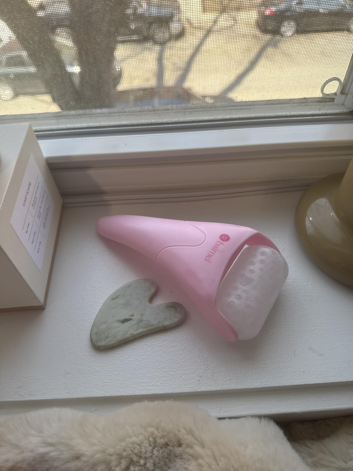 BAIMEI IcyMe Ice Roller for Face & Gua Sha Set, Depuff & Migraine Relief customer photo 1