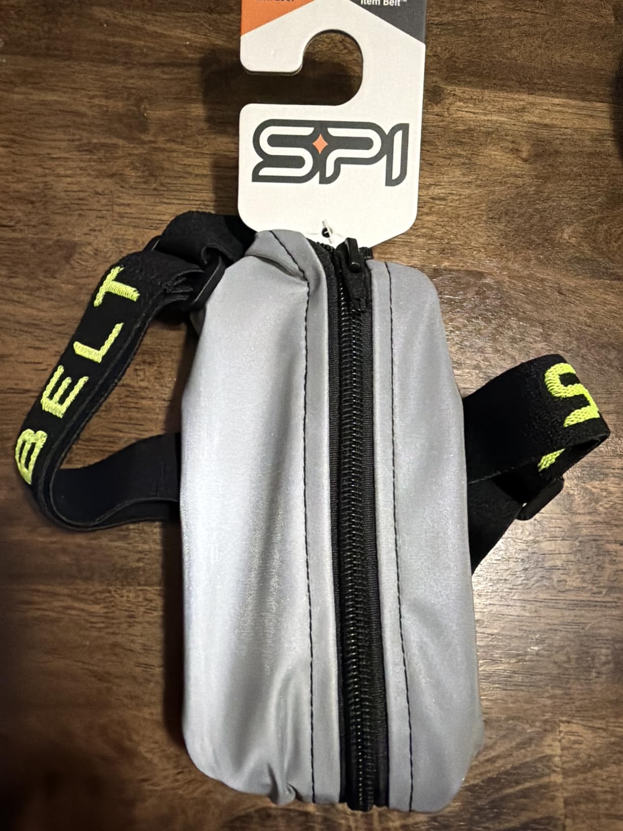 SPIbelt Running Belt Original for Women Men, Phone Holder for Running, Running Fanny Pack, Holder for Phone, Running Waist Pack, Adjustable, [Fits All Phones]. No Logo Band, Black with Black Zipper customer photo 1