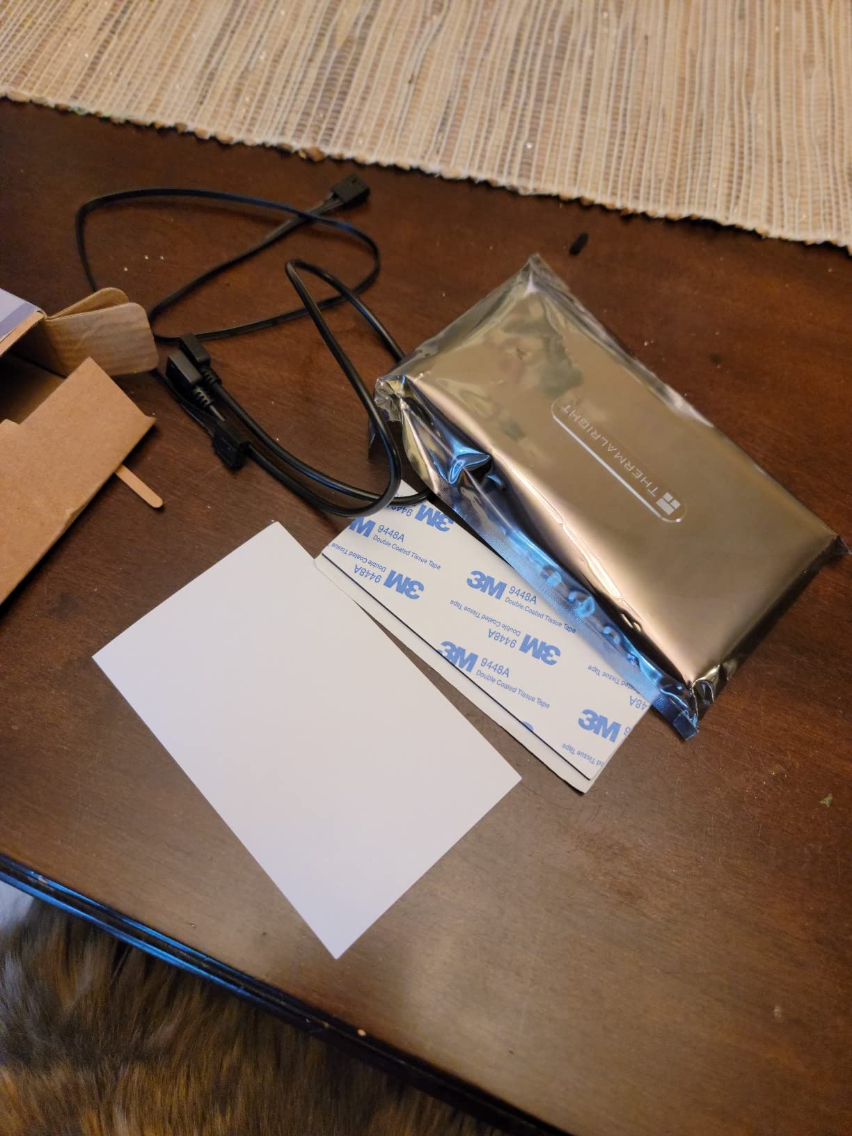 Thermalright ARGB Fan HUB Controller Support 8 Groups of Fans, 8-Port 4 Pin PC Fan Controller, 5V-3Pin ARGB Hub, Strong Paste+Magnetic Suction, SATA Power Cord(12V 4-pin RGB is not Supported) customer photo 1