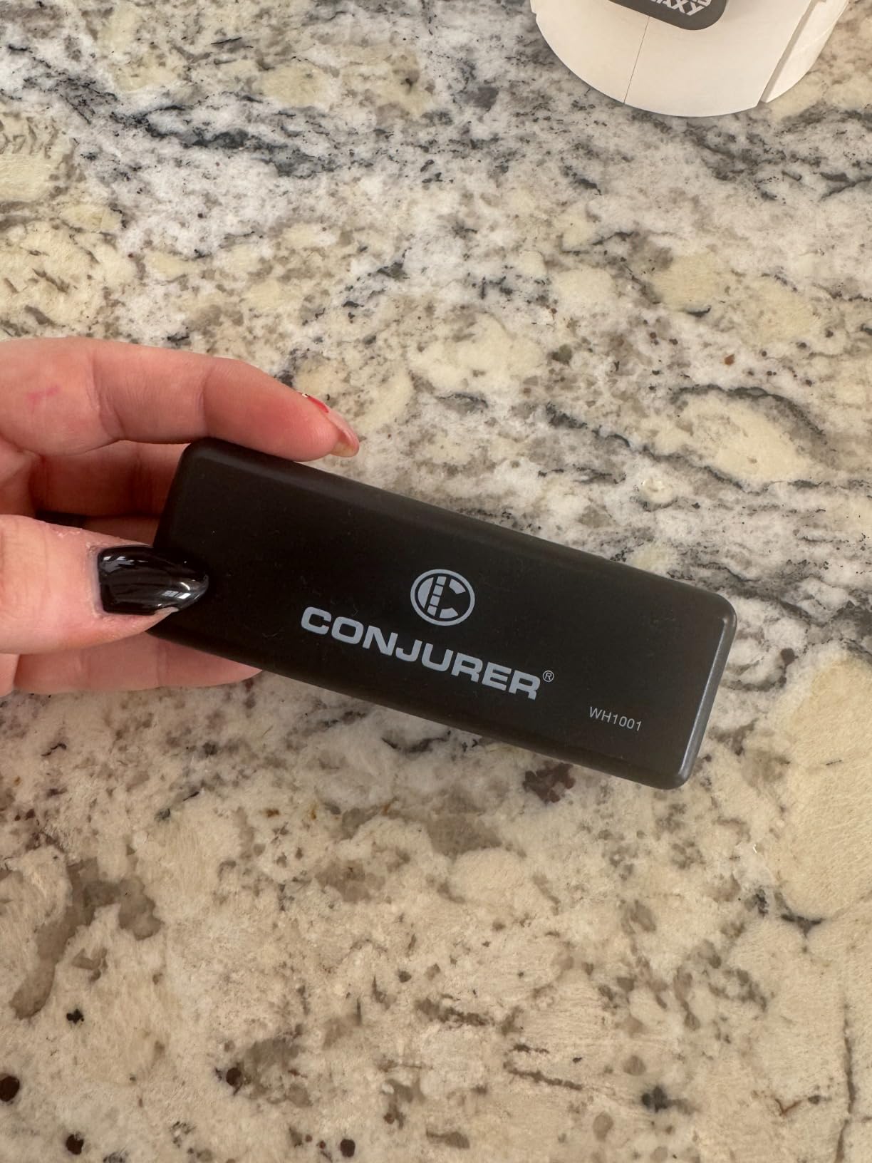 CONJURER 10 Hole C Key Diatonic Blues Harmonica, Metal Mouth Organ Red customer photo 2
