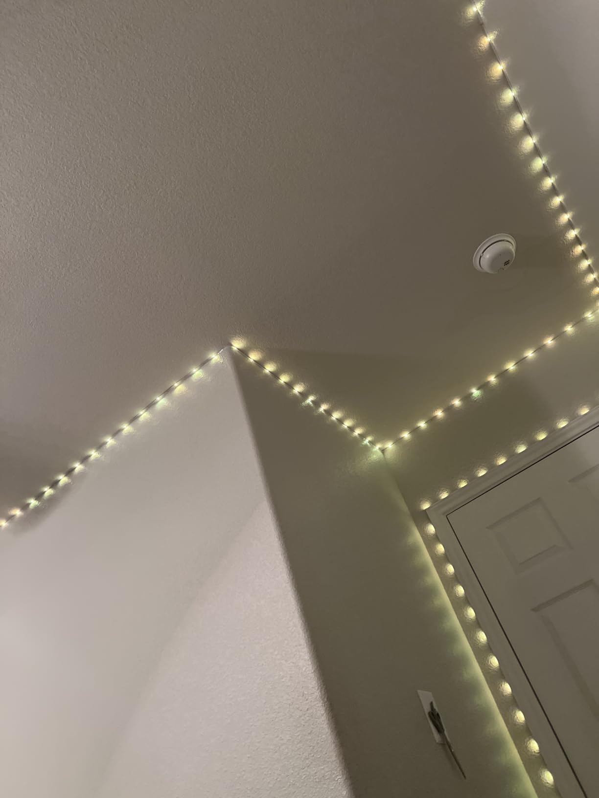 KSIPZE 100ft Led Strip Lights RGB Music Sync Color Changing Led Lights with Smart App Control Remote Led Lights for Bedroom Room Lighting Flexible Home Décor customer photo 2