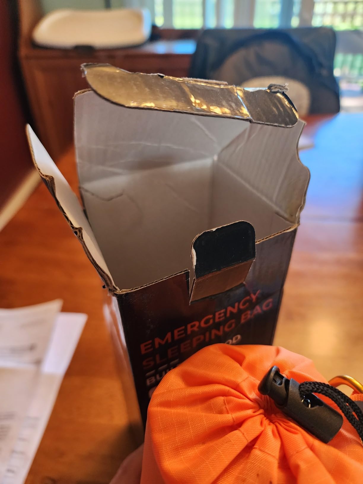 Ironstripe Bivy Sack XL Waterproof Survival Sleeping Bag with Emergency Whistle, Built-in Hood & Thermal Mylar - Tear & Puncture-Resistant customer photo 2