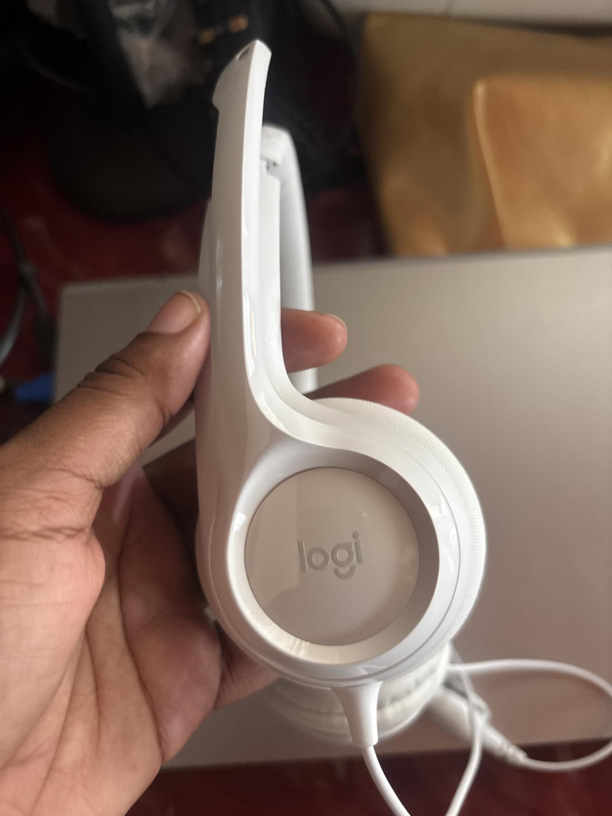 Logitech H390 Wired Headset PC/Laptop Stereo Headphones, USB-A, Rose customer photo 1