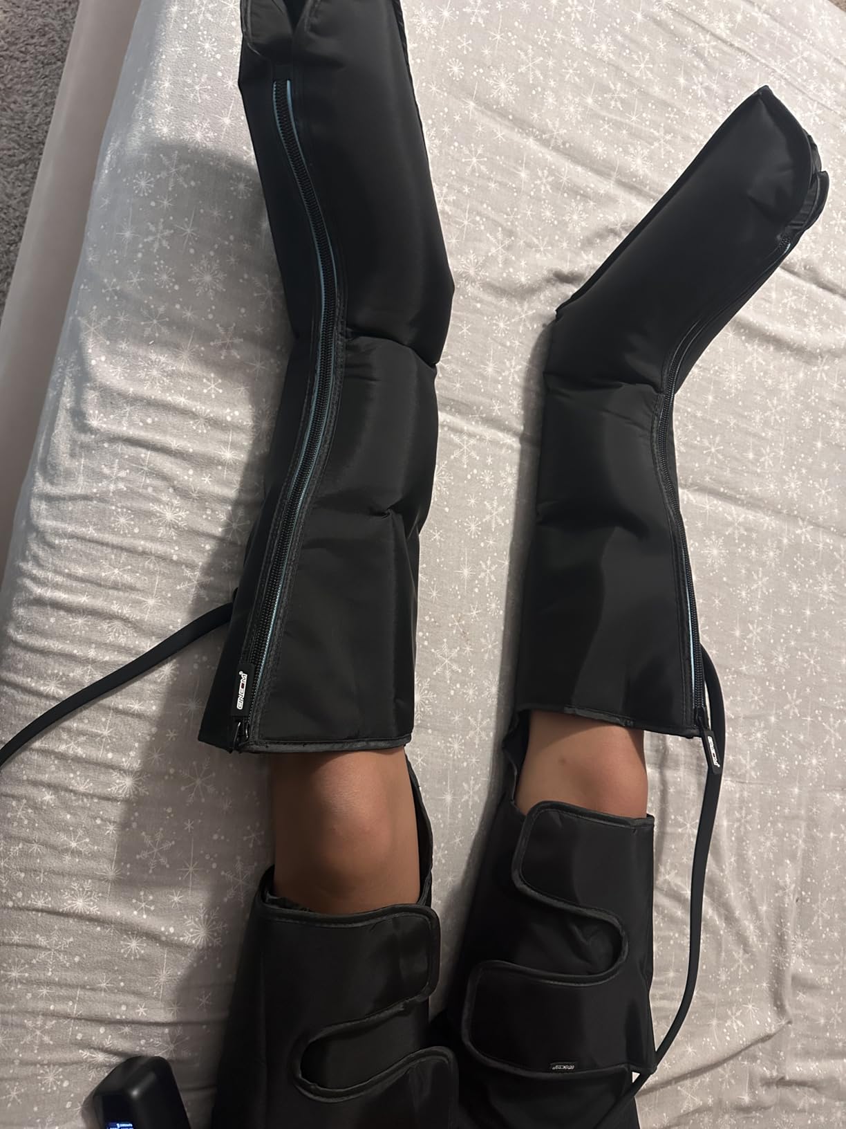 CINCOM Leg Massager with Heat and Air Compression for Pain Relief FSA - HSA customer photo 2