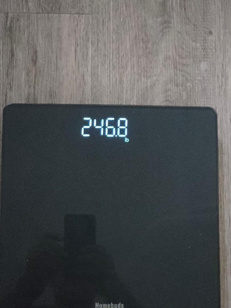 Homebuds Bathroom Scale for Body Weight Precision 0.1lb, Weight Scale 400lb customer photo 1