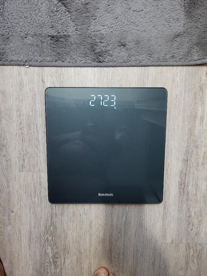 Homebuds Bathroom Scale for Body Weight Precision 0.1lb, Weight Scale 400lb customer photo 2