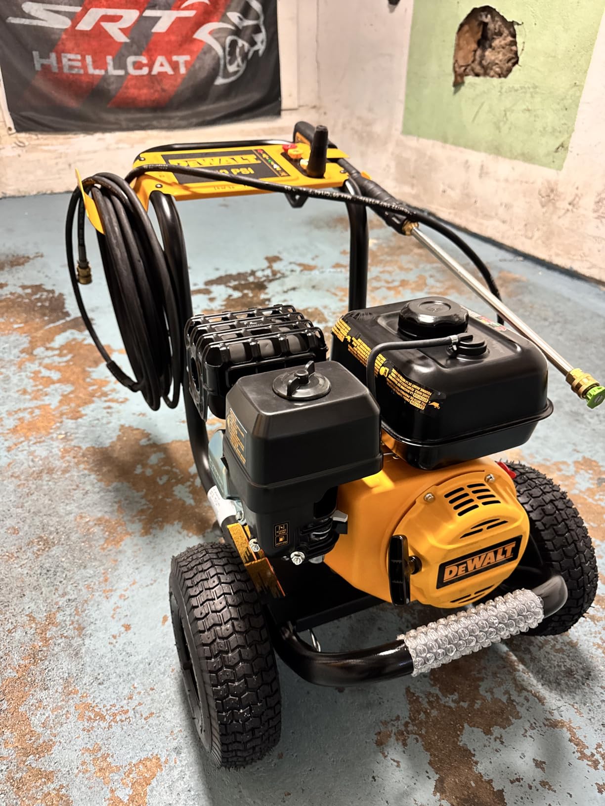 DeWalt 3300 PSI Gas Pressure Washer, 2.4 GPM, Residential Model DXPW3300-S customer photo 1