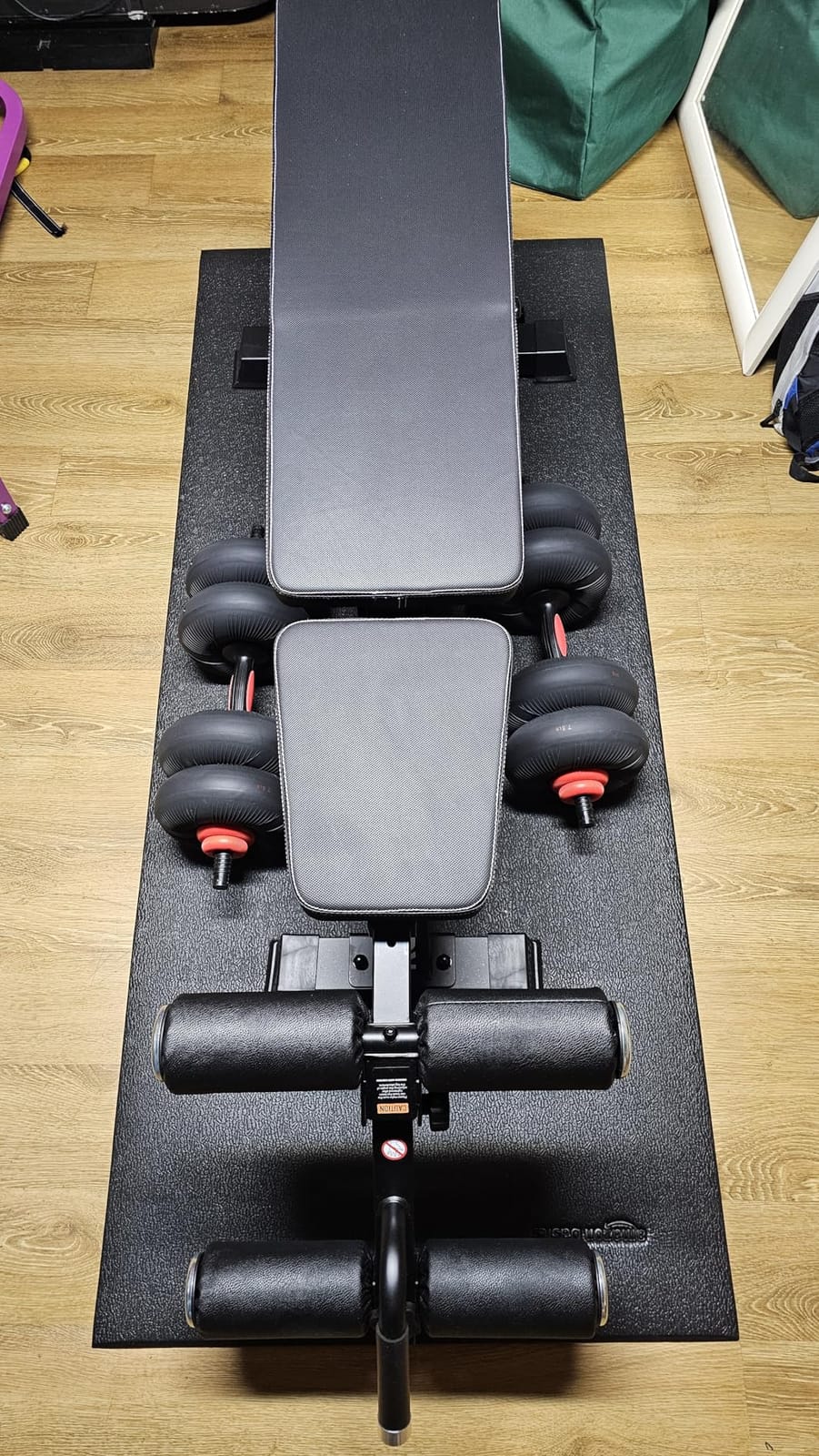 Keppi FID Adjustable Weight Bench, Heavy Duty Workout Bench for Home Gym customer photo 2