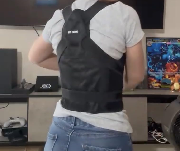 Fit Geno Posture Corrector for Women & Men, Back Shoulder Support Brace customer photo 1