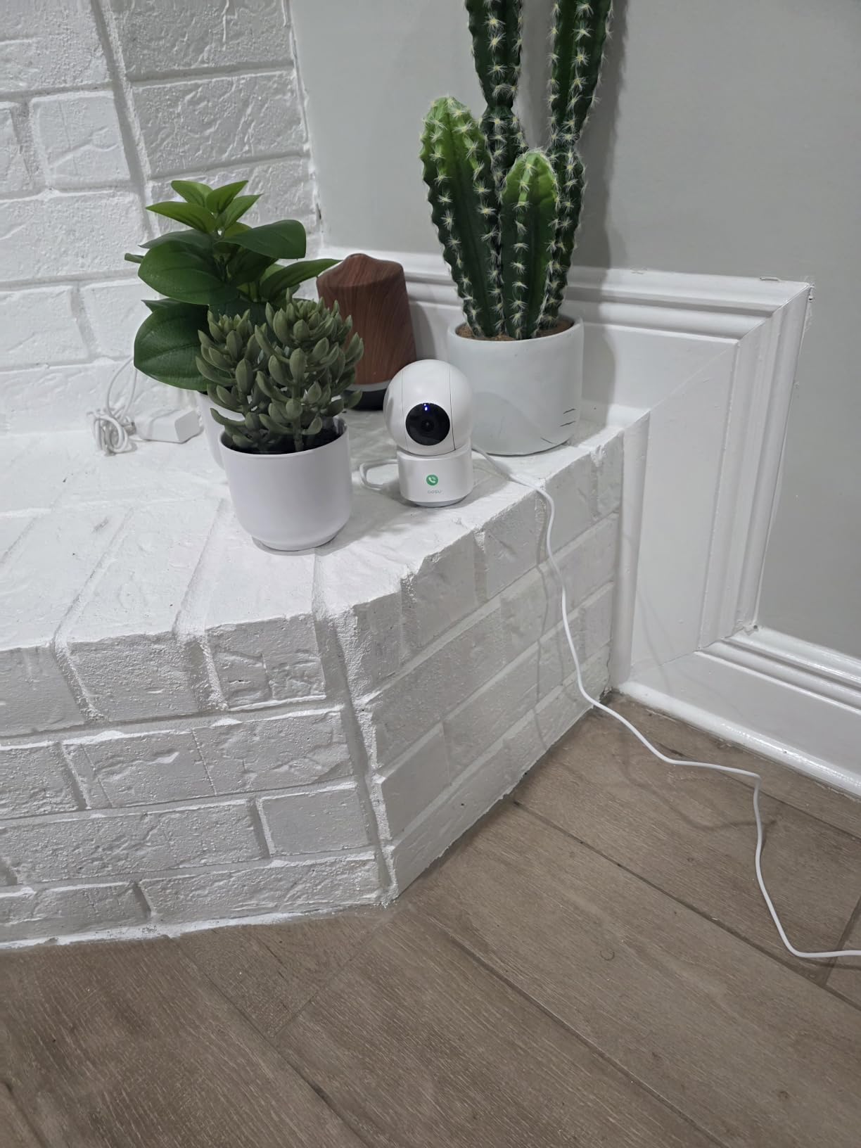 aosu 2K Indoor Camera,Baby Monitor for Home Security with 2.4GHz WiFi only customer photo 2
