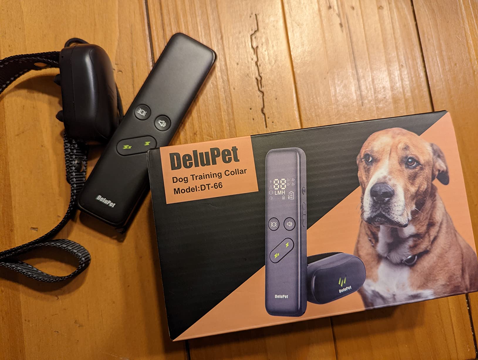 Dog Shock Collar, Electric Dog Training Collar with Remote & 4-Channels customer photo 1