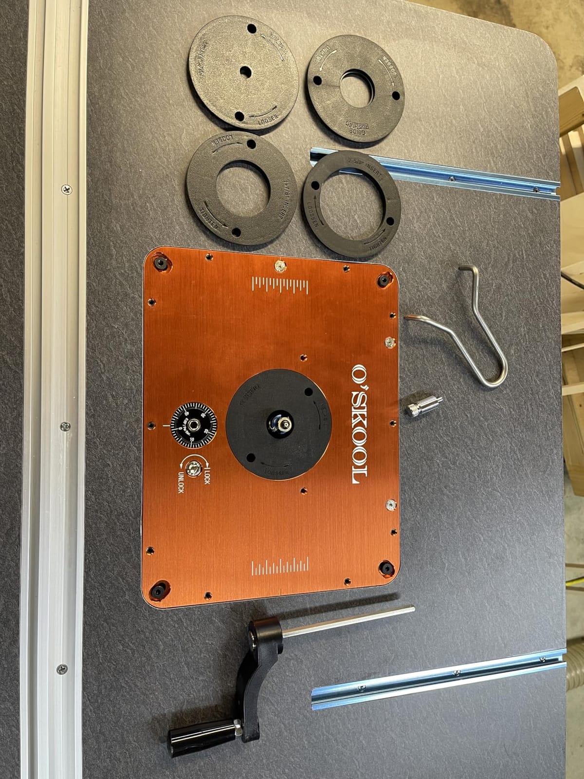 Router Lift System, 3-1/2