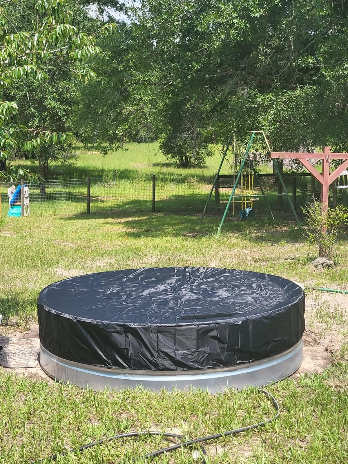 8ft Steel Round Stock Tank Pool Cover customer photo 1