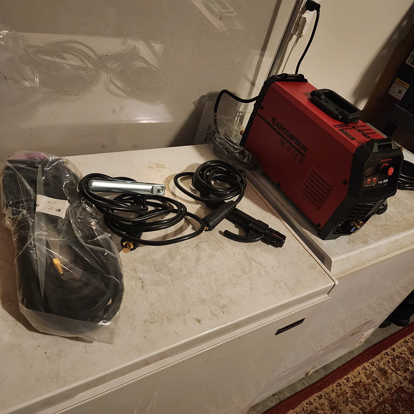 ARCCAPTAIN 200A TIG Welder, 110V/220V TIG/Stick 2 IN 1 Welding Machine customer photo 2
