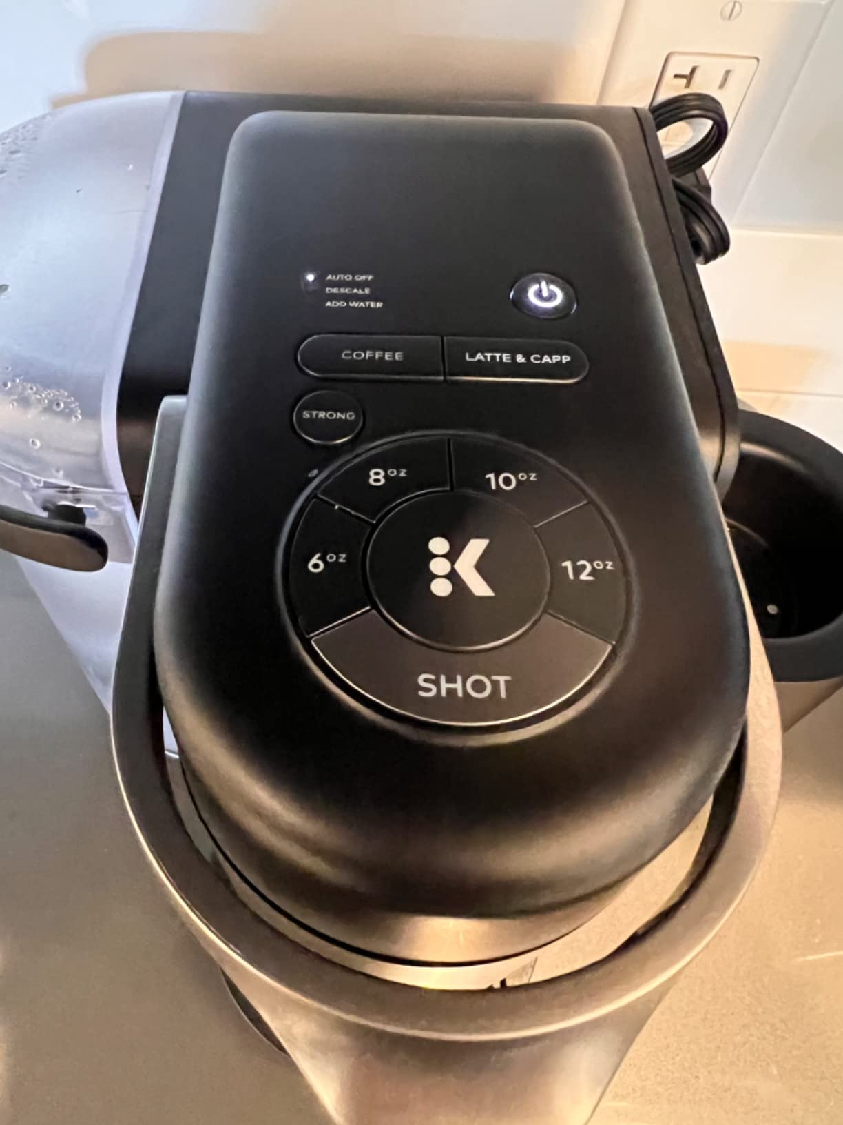 Keurig K-Café SMART Single Serve Coffee Maker with WiFi Compatibility, Latte and Cappuccino Machine with Built-In Frother, 6 Brew Sizes, Black customer photo 2