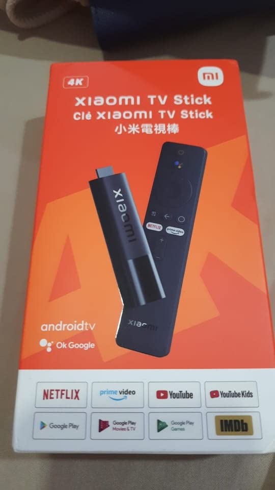 Xiaomi Mi TV Stick 4K 2nd Gen Ultra HD Streaming Device, Google TV™ with Google Assistant Voice Remote Control Streaming Media Player, Chromecast, 2GB 8GB HDR/AV1/2.4G/5G WiFi 6, Bluetooth 5.2 customer photo 1