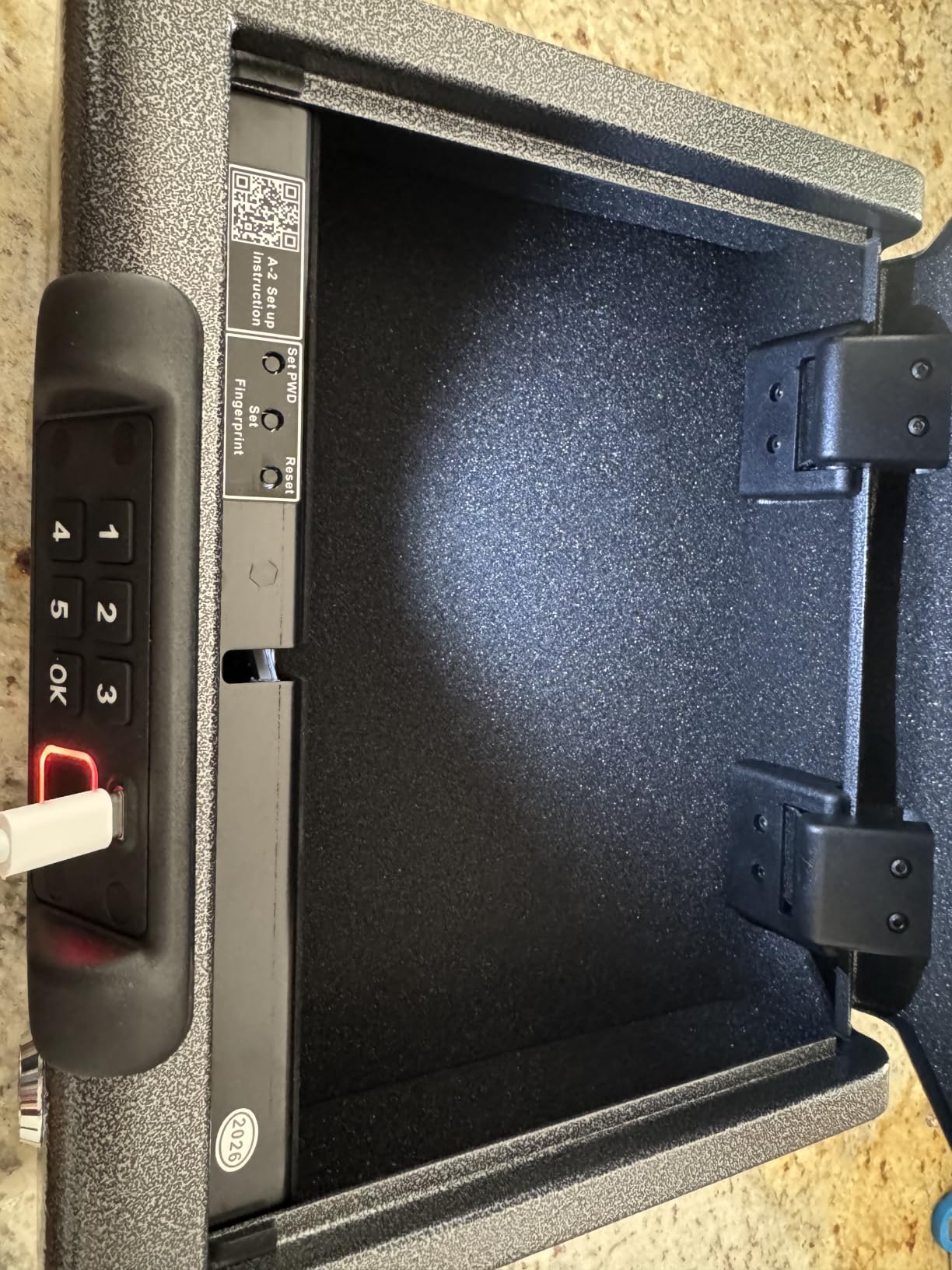 BILLCONCH Gun Safe,Biometric Fingerprint Gun Safe for Handgun Pistol Safes customer photo 1