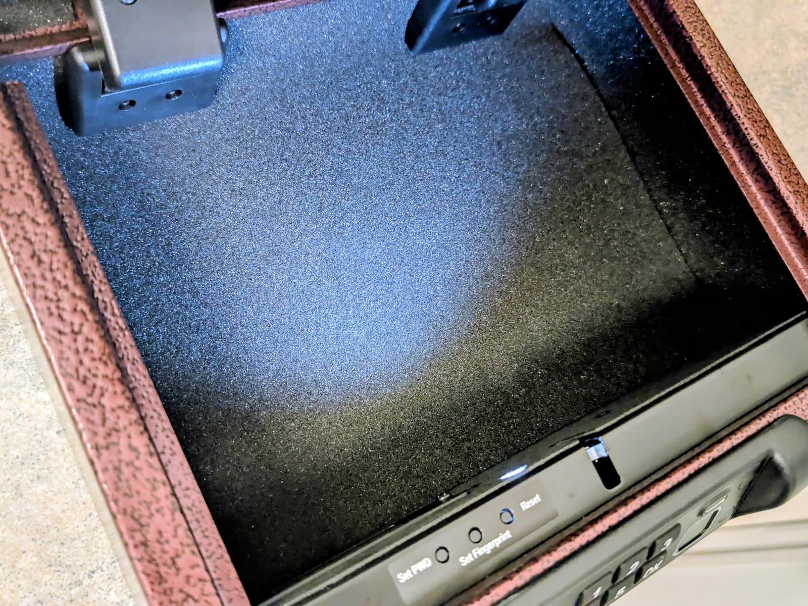 BILLCONCH Gun Safe,Biometric Fingerprint Gun Safe for Handgun Pistol Safes customer photo 2