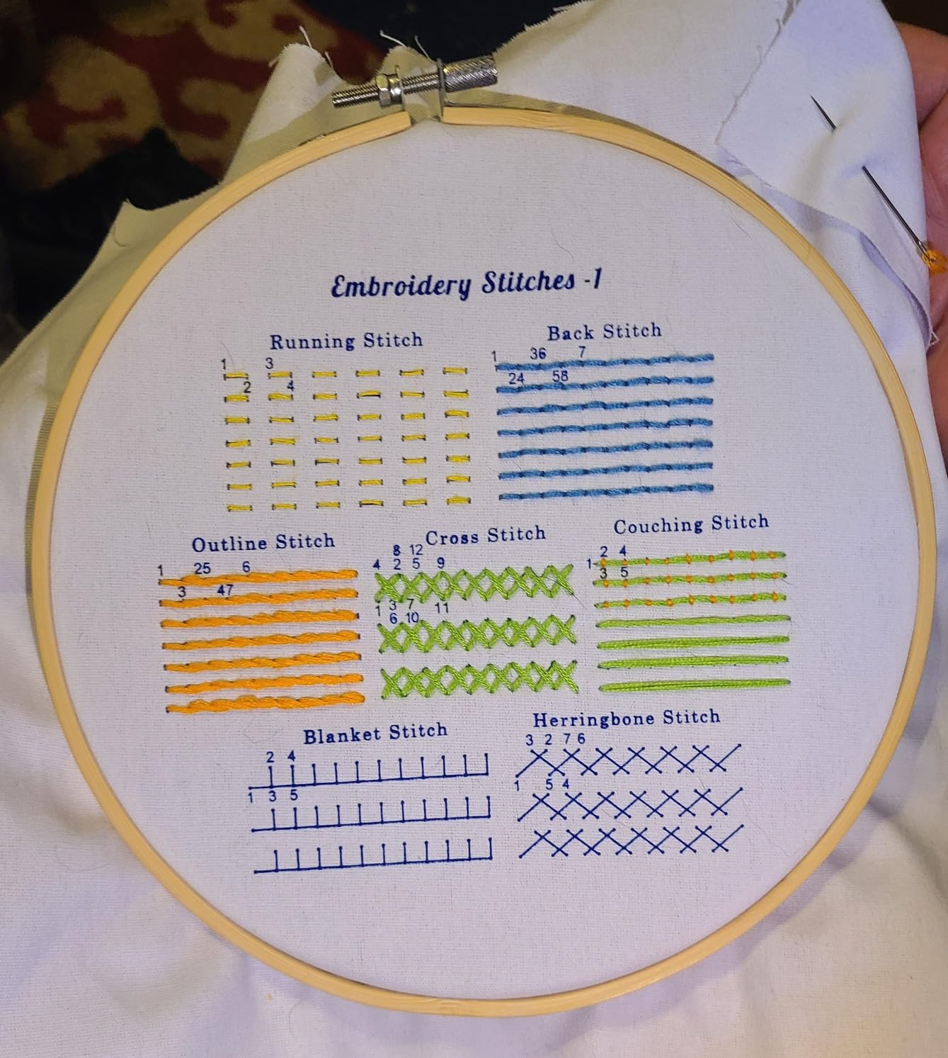 Bradove Classic Embroidery Learning Kit for Adults and Kids customer photo 2