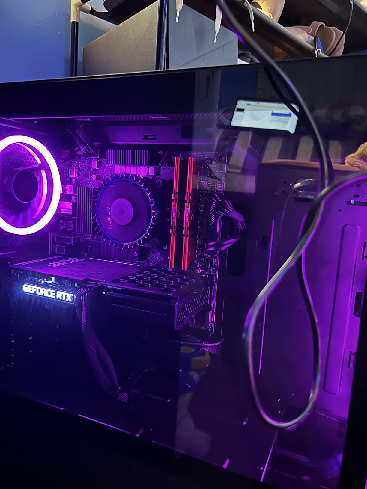 CYBERPOWERPC Gamer Xtreme VR Gaming PC, Intel Core i5-12400F 2.5GHz, GeForce RTX 3050 8GB, 16GB DDR4, 500GB NVMe SSD, WiFi & Win 11 Home (GXiVR8060A16), Black customer photo 2