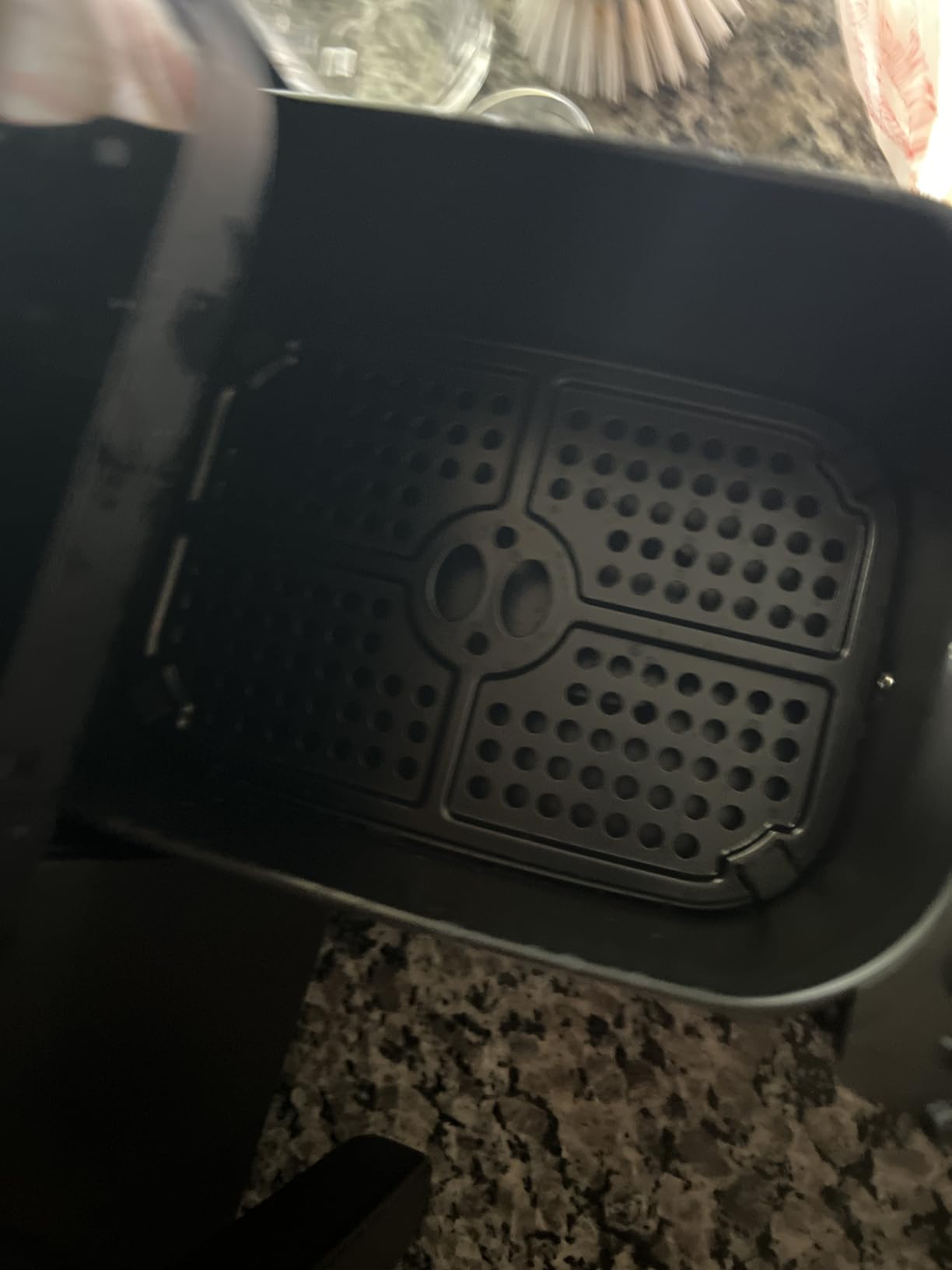 Chefman 6 Quart Dual Basket Air Fryer - Digital Touchscreen, Smart Sync Finish, Hi-Fry, Auto Shutoff, 2 Independent 3QT Nonstick Dishwasher-Safe Frying Baskets - Digital Double Air Fryer - Black customer photo 1