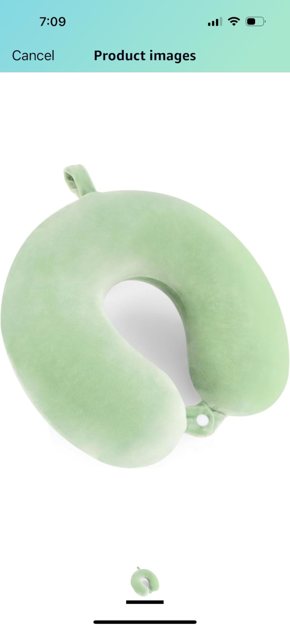 GDEOUP Travel Pillow 100% Pure Comfortable U Shape Memory Foam Pillows Neck and Head Support Portable Travel Neck Pillow Suitable for Planes Airplane for Traveling,Train,Self-Drivingng Car,(Grey) customer photo 2