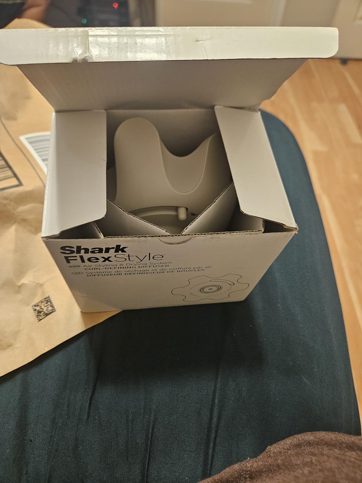 Shark FlexStyle Curl-Defining Diffuser Attachement, Stone, XSKHD4DA customer photo 1