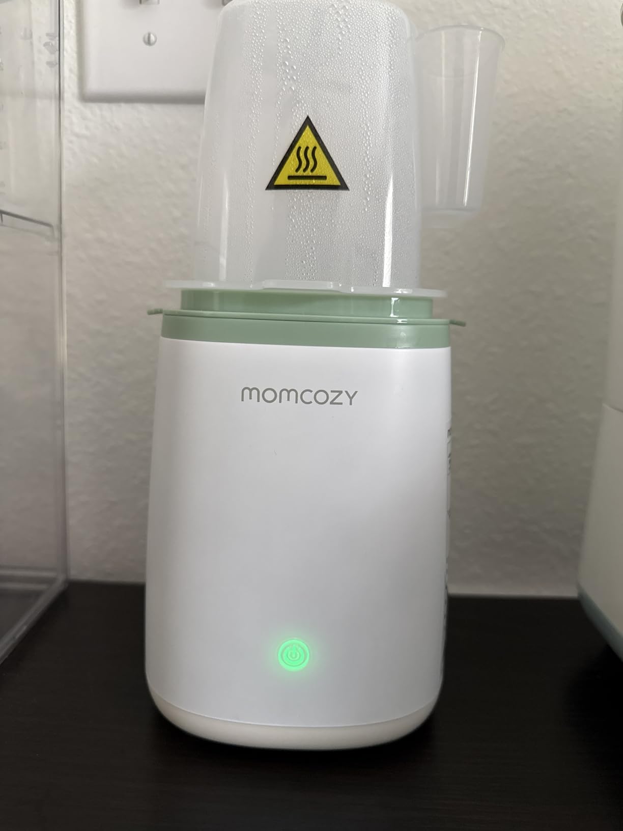 Momcozy Bottle Warmer for Baby, Fast Heating Breastmilk for All Bottles | Newborn Essentials for Mom, Accurate Temperature Control, 10-in-1 Multifunction with Timer, Automatic Shut-Off, One Touch Set customer photo 2