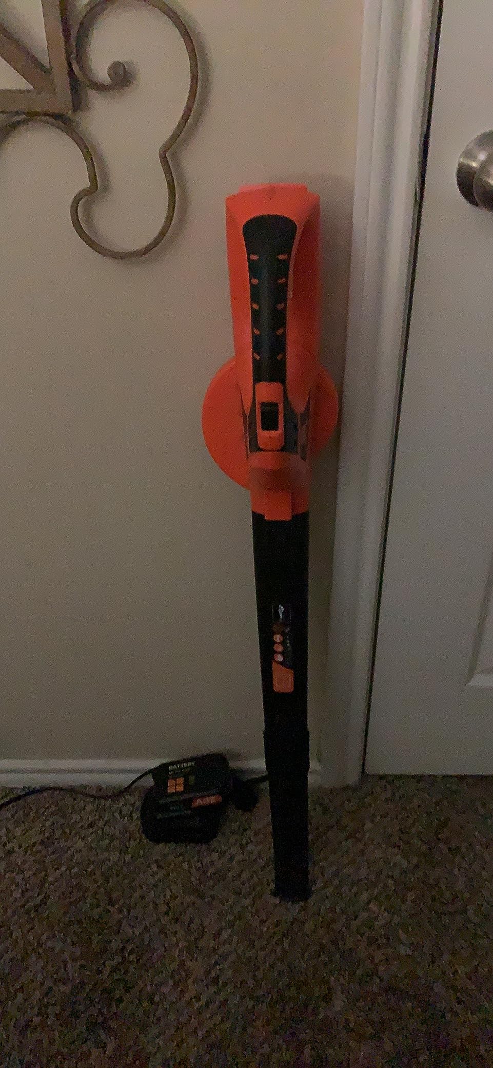 Leisch Life 21V Leaf Blower Cordless | Handheld Electric Lightweight Blower with 2.0Ah Rechargeable Battery & Fast Charger | Adjustable Speeds, Portable Design for Lawn, Patio, Yard, Sidewalk Cleaning customer photo 2