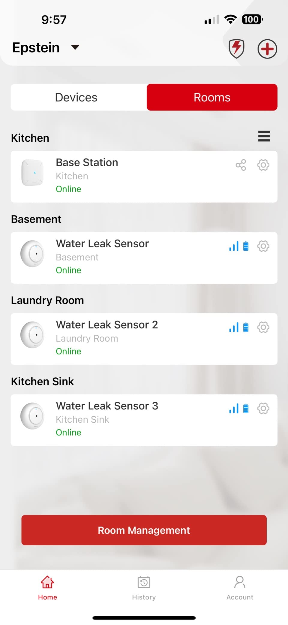 X-Sense Wi-Fi Water Leak Detector Kit, 120 dB, 3 Sensors + Base, SWS54 | Real-Time Alerts, 1804 ft Range, IP66 Waterproof, Detects Water as Low as 0.4 mm, for Sinks & Washers customer photo 2