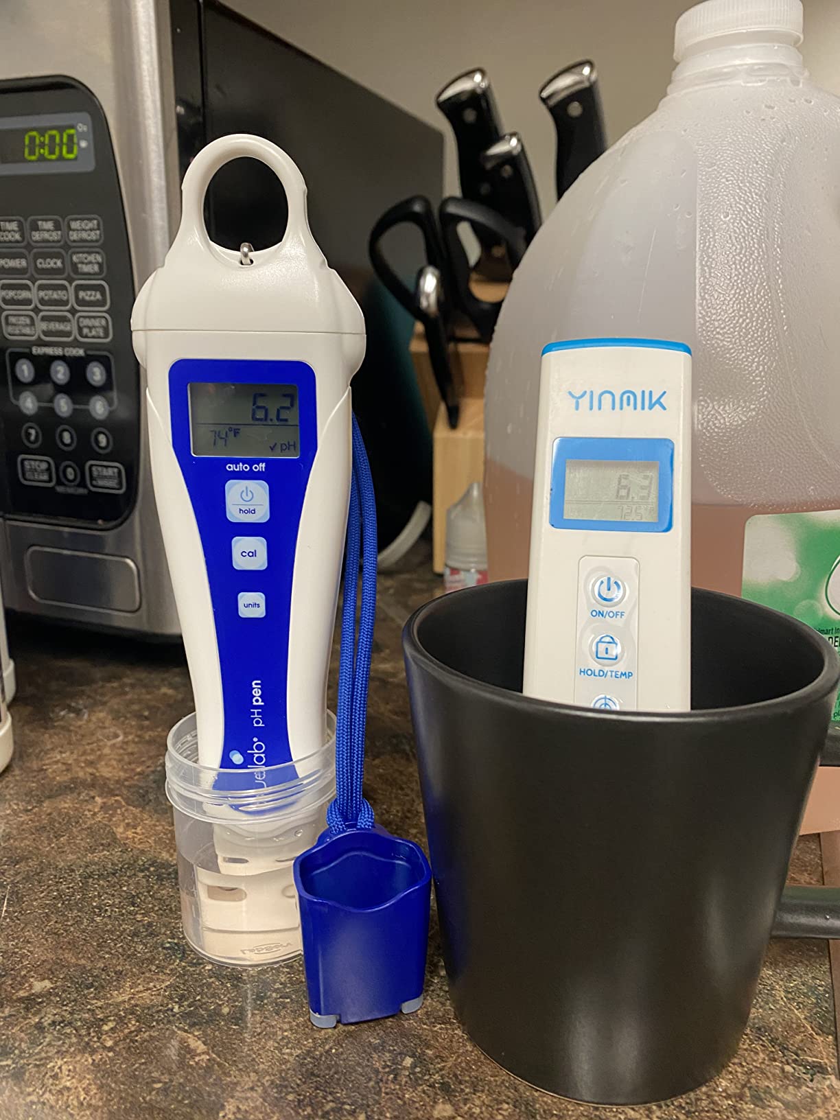 YKMINK YK-P01 pH Tester, Digital pH Meter for Water,pH Temp Meter with ATC customer photo 1