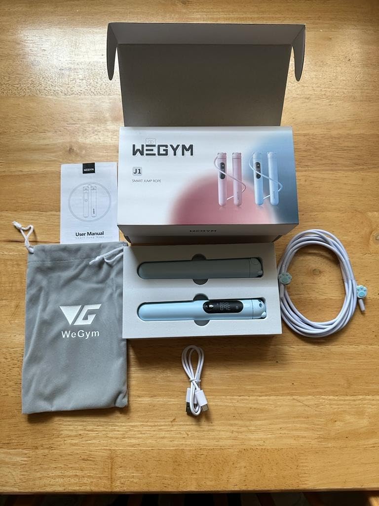 WeGym Smart Jump Rope with App Tracking, LED Display and Jump Counter customer photo 1