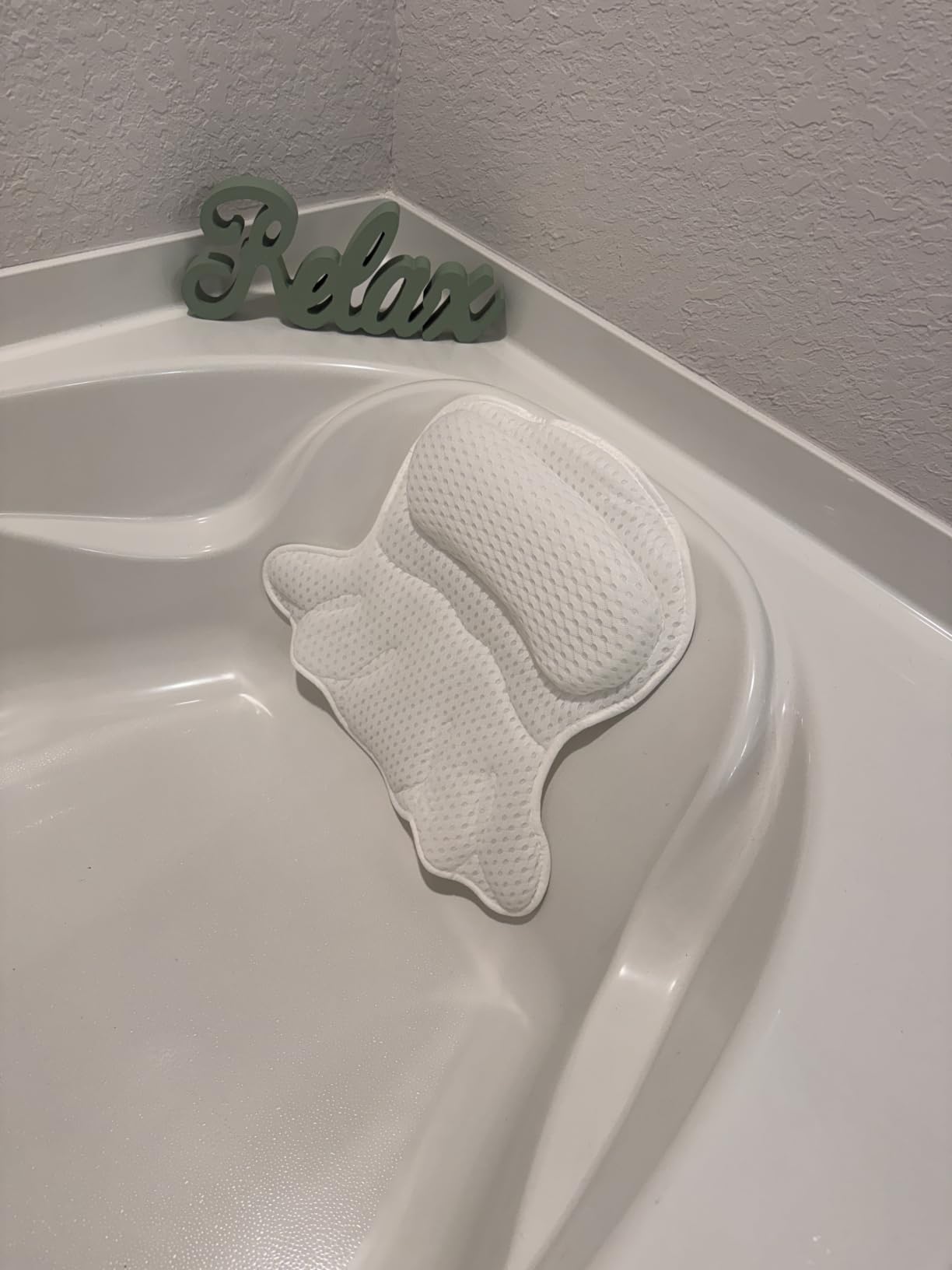 Ozyalo Bath Pillows for Tub, Luxury Bathtub Pillow for Head & Neck Support customer photo 2