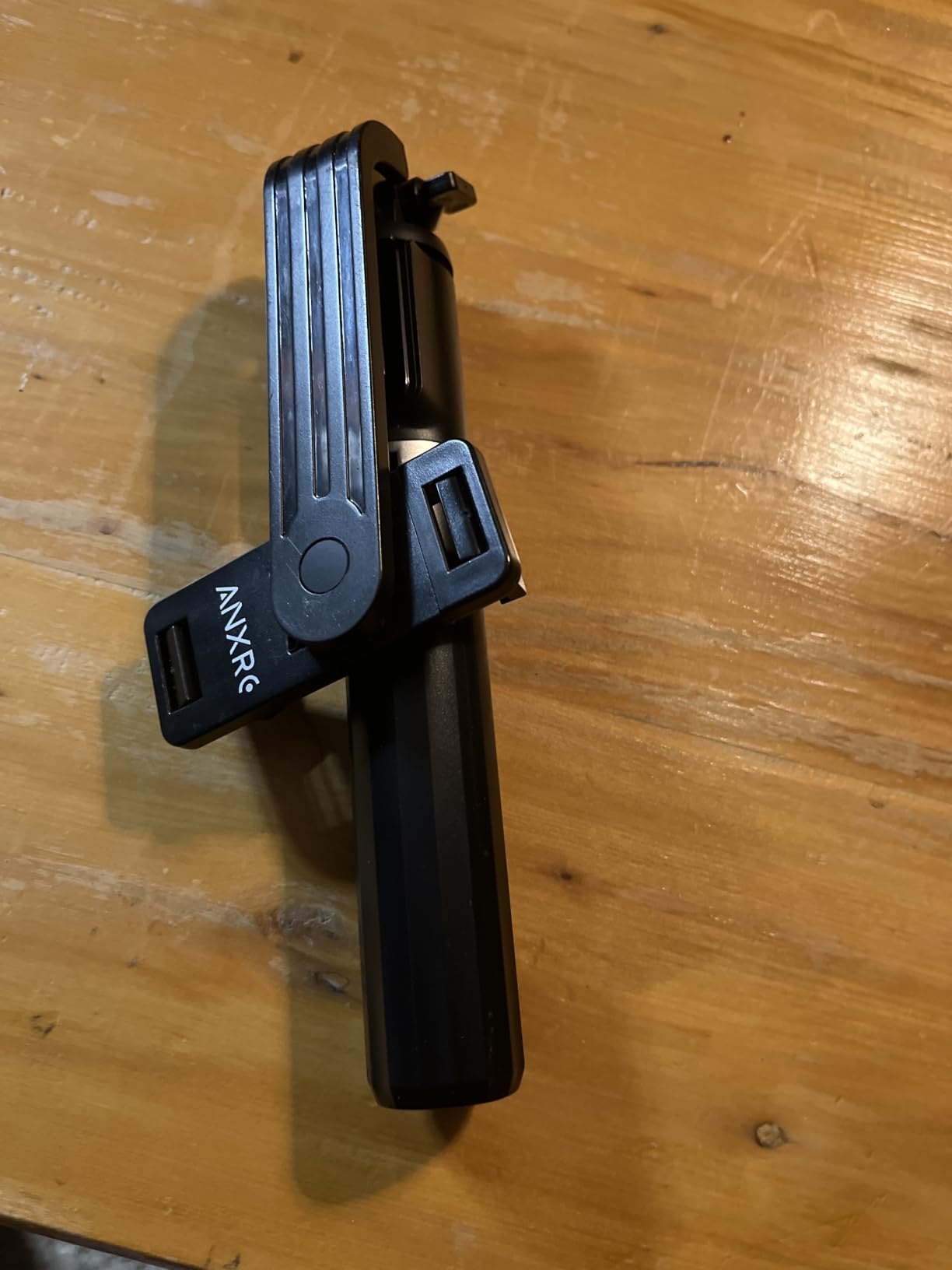 ANXRE Extendable Selfie Stick with Wireless Detachable Remote customer photo 2