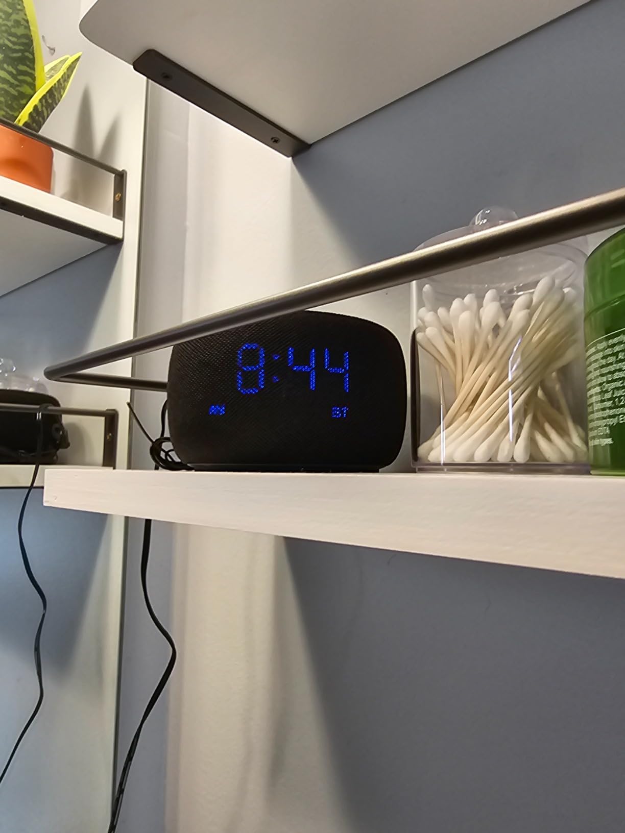 BUFFBEE Alarm Clock with Bluetooth Speaker & FM Radio for Bedside – Gradual Wake-Up Sounds, Fully Dimmable Display & Ambient Night Light, Plug-in Digital Clock for Bedroom customer photo 2