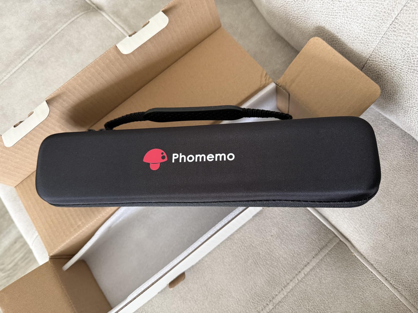 Phomemo M08F Inkless Thermal Portable Printer with Case - 8.5 x 11, Black customer photo 2