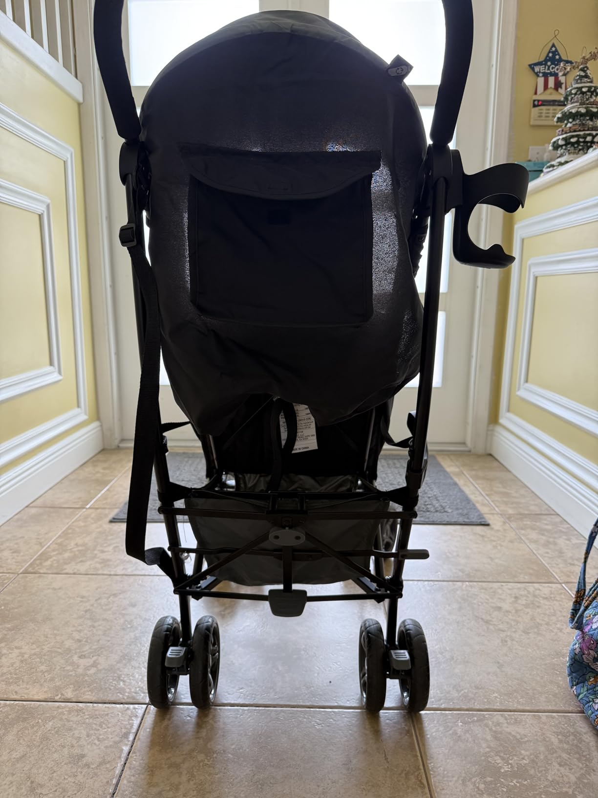 3Dlite ST Convenience Stroller, Black & Gray - Lightweight Stroller with Steel Frame, Large Seat Area, Multi-Position Recline, Large Storage Basket - Infant Stroller for Travel and More customer photo 2