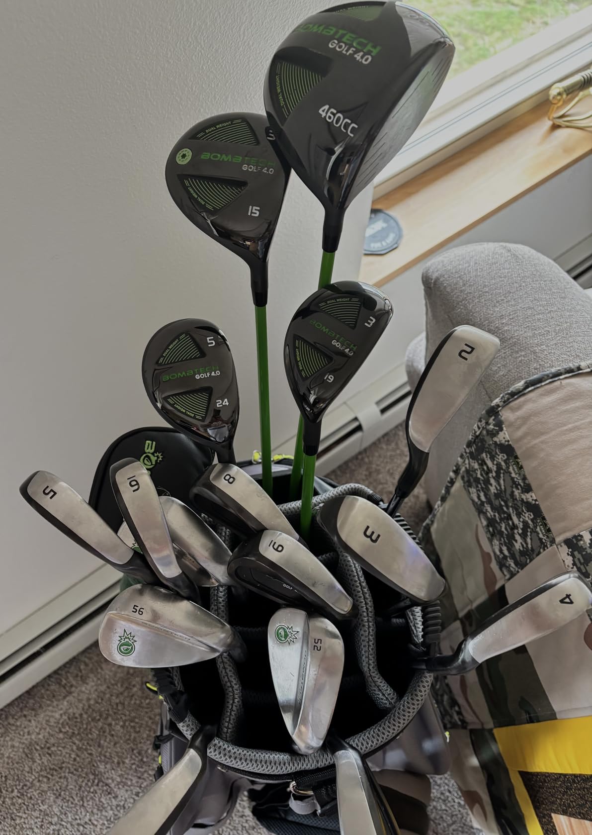 BombTech Golf 4.0 Right-Handed Iron Set, Includes 4, 5, 6, 7, 8, 9 & PW customer photo 1
