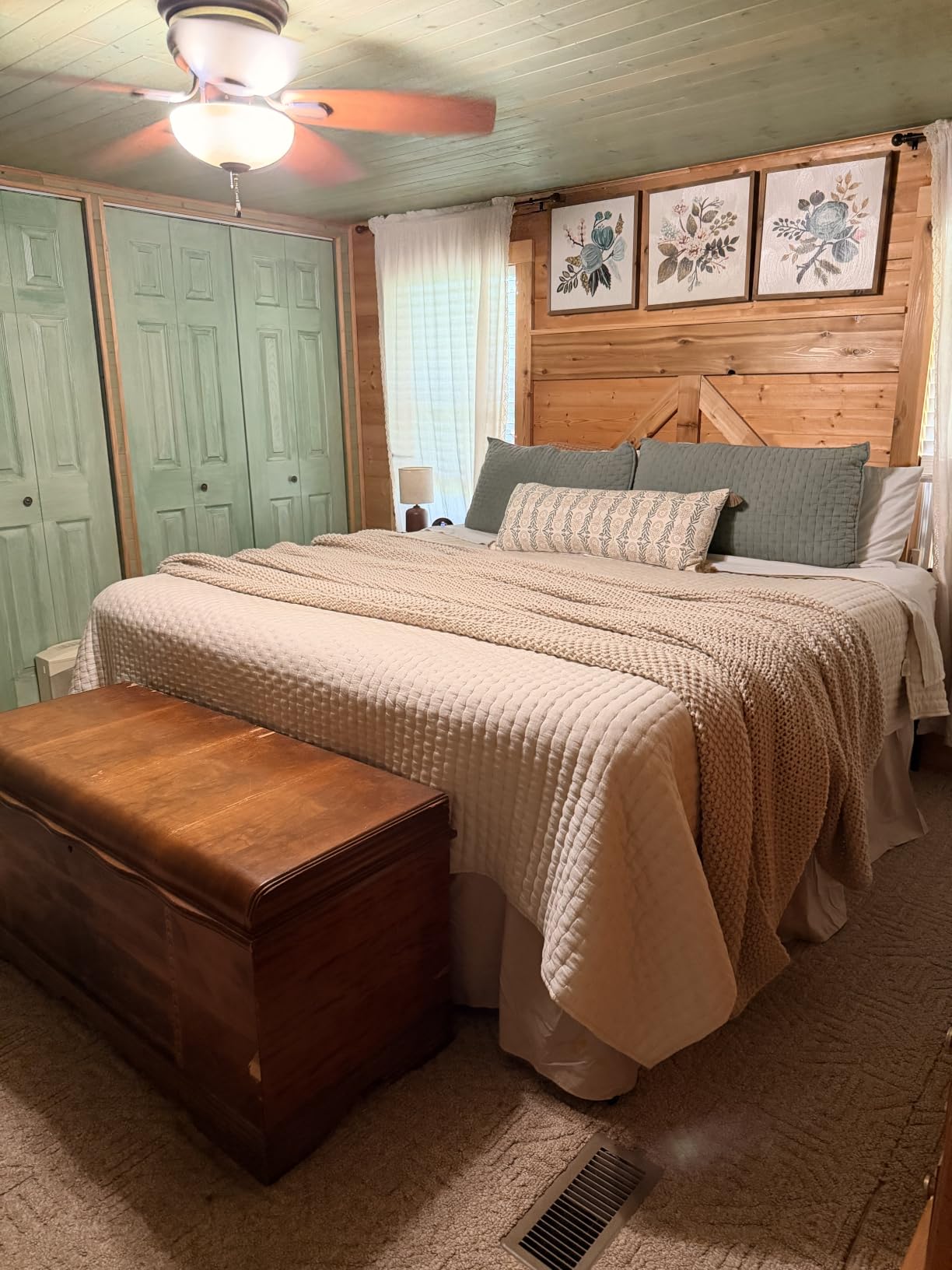 NEW JETO Metal Bed Frame,Full Size Bed Frame with Storage Space,18 Inch customer photo 2