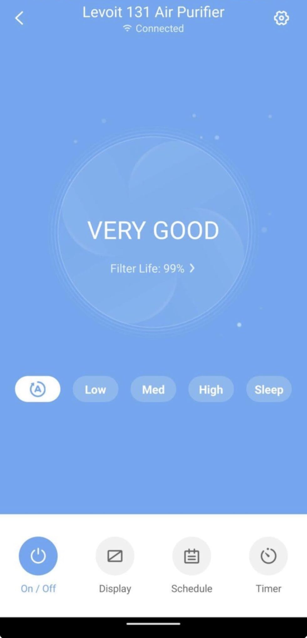 LEVOIT Air Purifier for Home Pets Bedroom Dorm Room Washable Pre-Filter customer photo 2