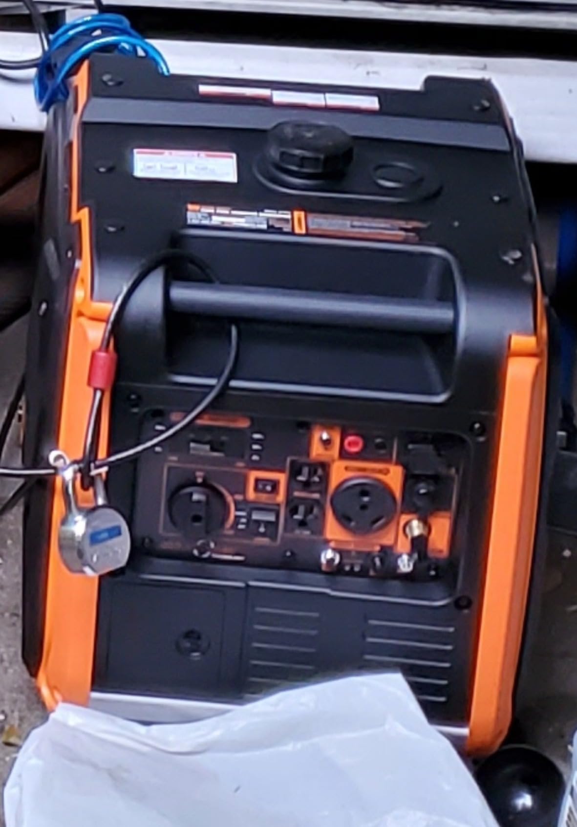 WEN DF451i Super Quiet 4500-Watt Electric Start Dual Fuel RV-Ready Portable Inverter Generator with Fuel Shut-Off customer photo 2