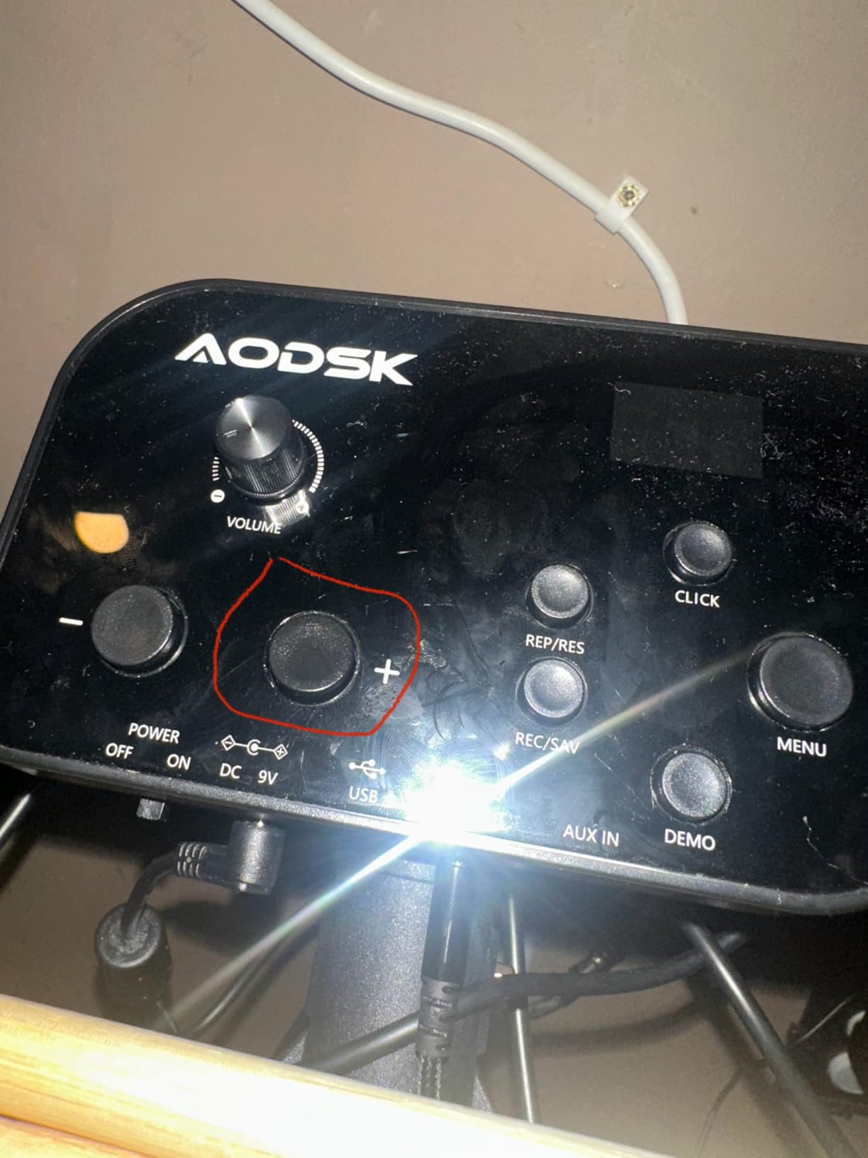 AODSK Electric Drum Set For Beginner 150 Sounds,4 Quiet Drum Pads 2 Pedals customer photo 1