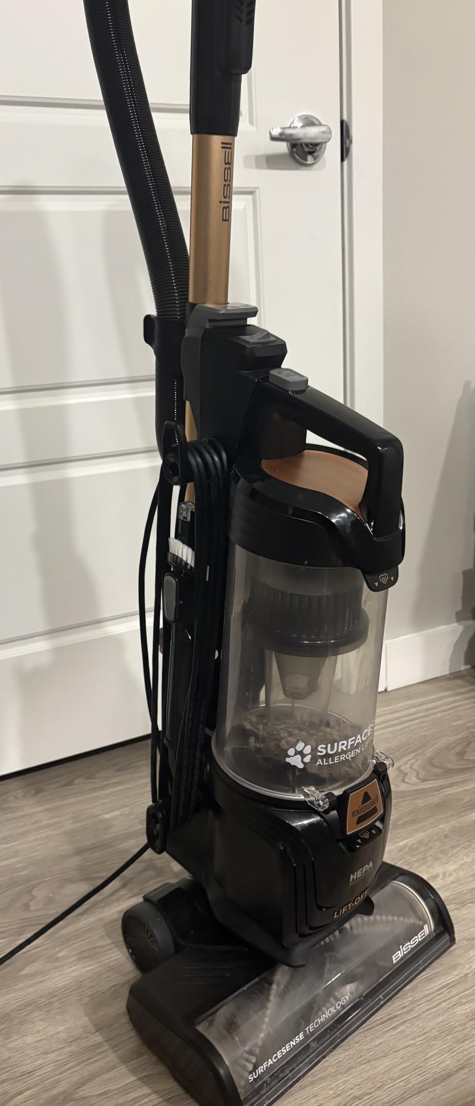 Bissell SurfaceSense Allergen Lift-Off Pet Upright Vacuum, 3418 customer photo 2
