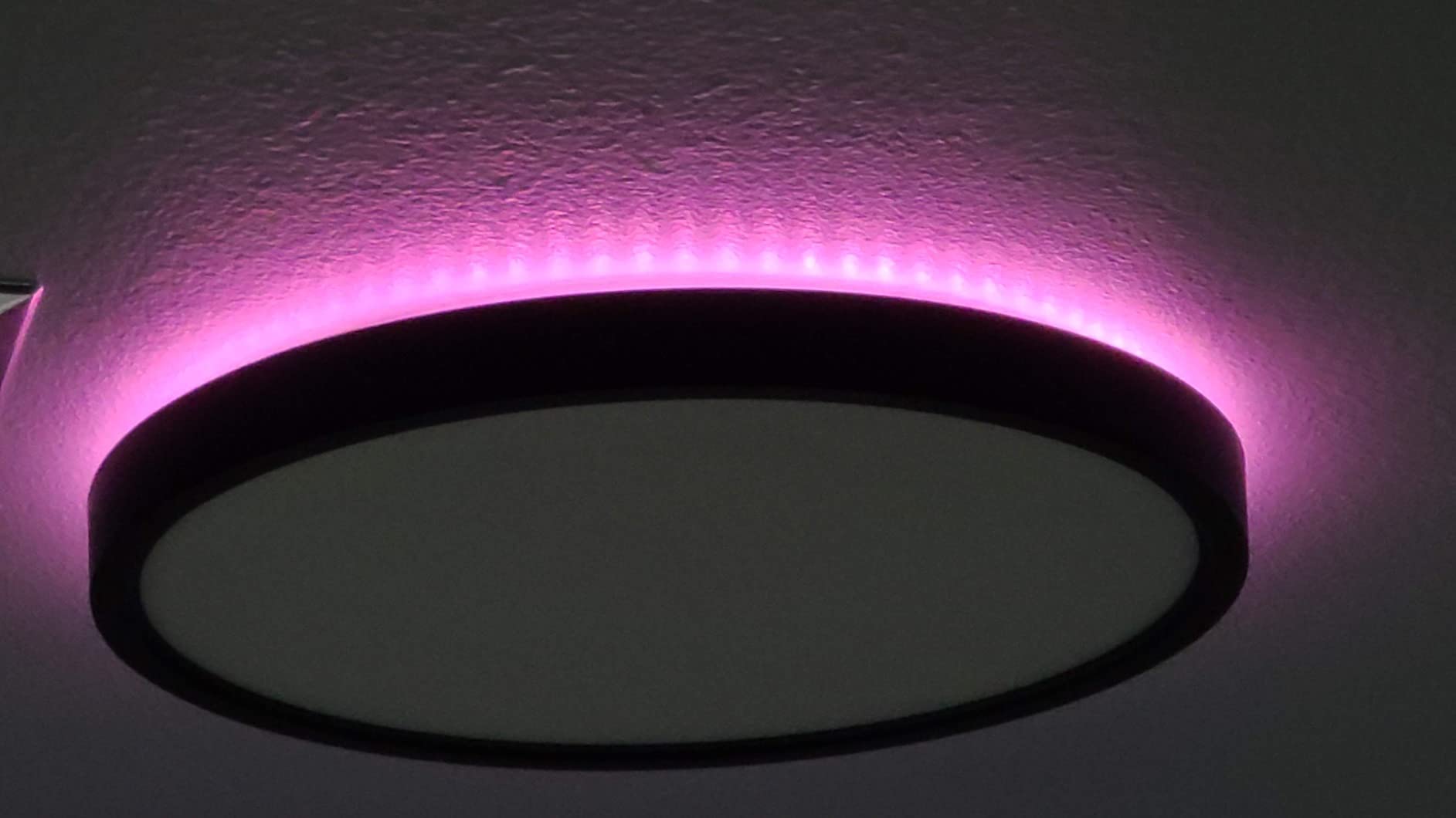 TALOYA Smart Ceiling Light,Main Light and RGB Night Light Dimmable,12 Inch customer photo 1