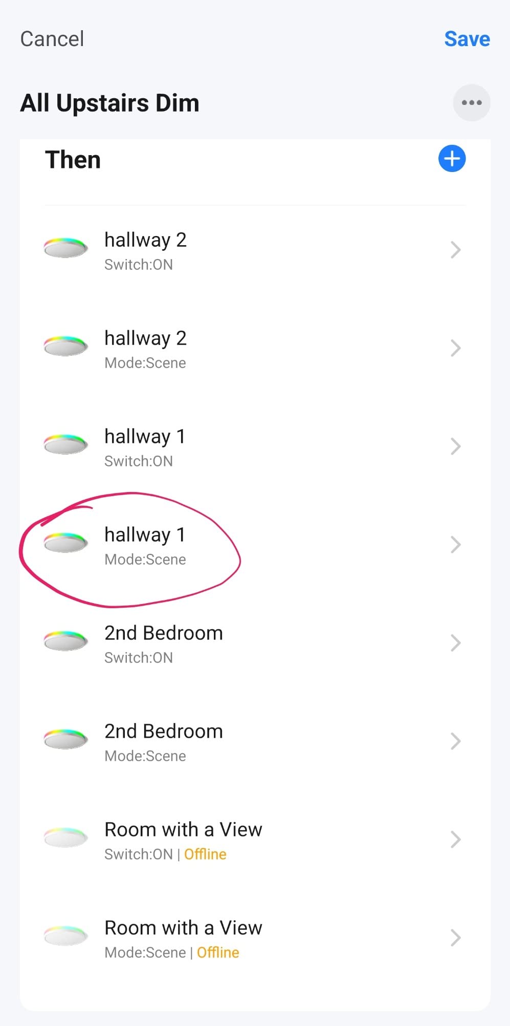 TALOYA Smart Ceiling Light,Main Light and RGB Night Light Dimmable,12 Inch customer photo 2