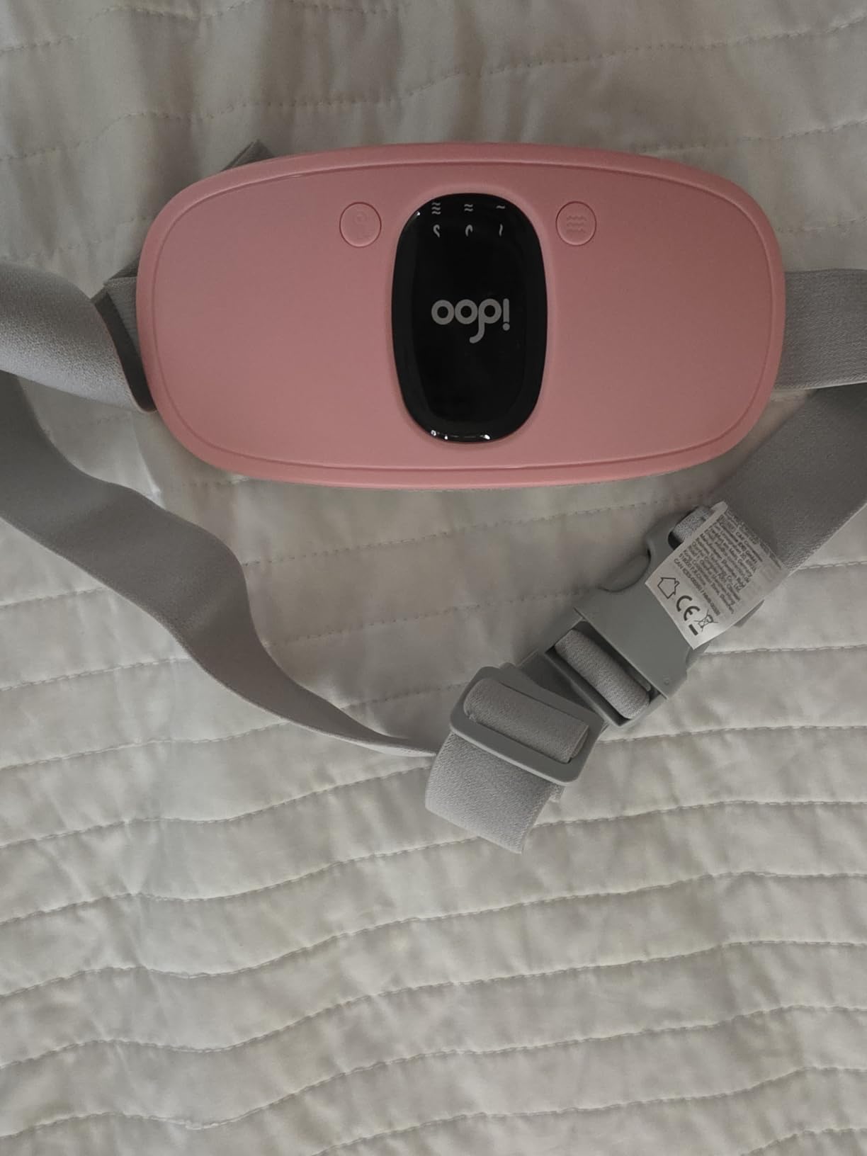 iDOO Cordless Heating Pad for Menstrual Cramps, Lightweight & Portable customer photo 2